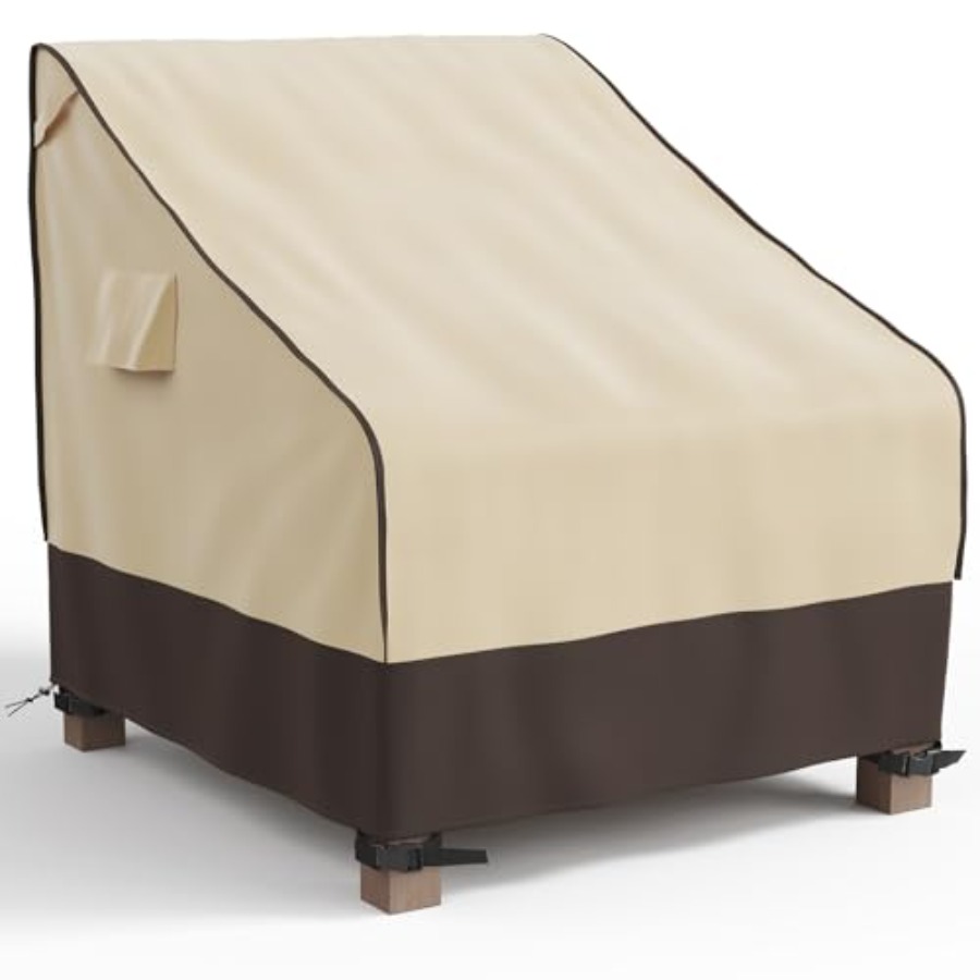 Outdoor Furniture Heavy Duty - Wodoodporny pokrowiec na krzesło ogrodowe, odporny