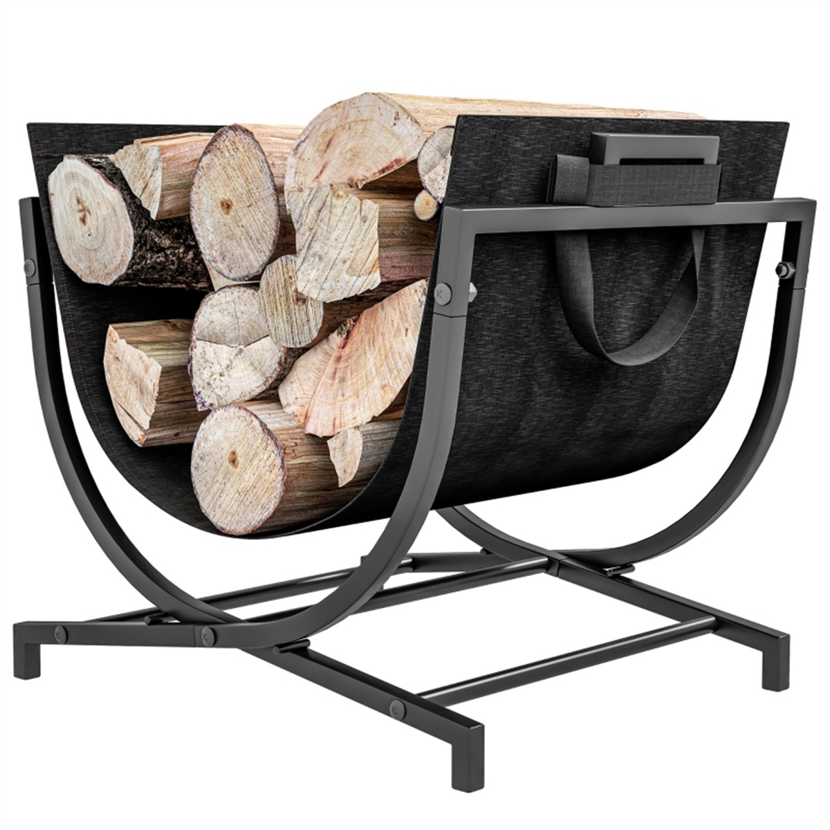 Outdoor Furniture Heavy Duty - Stojak na drewno do kominka ogrodowego,