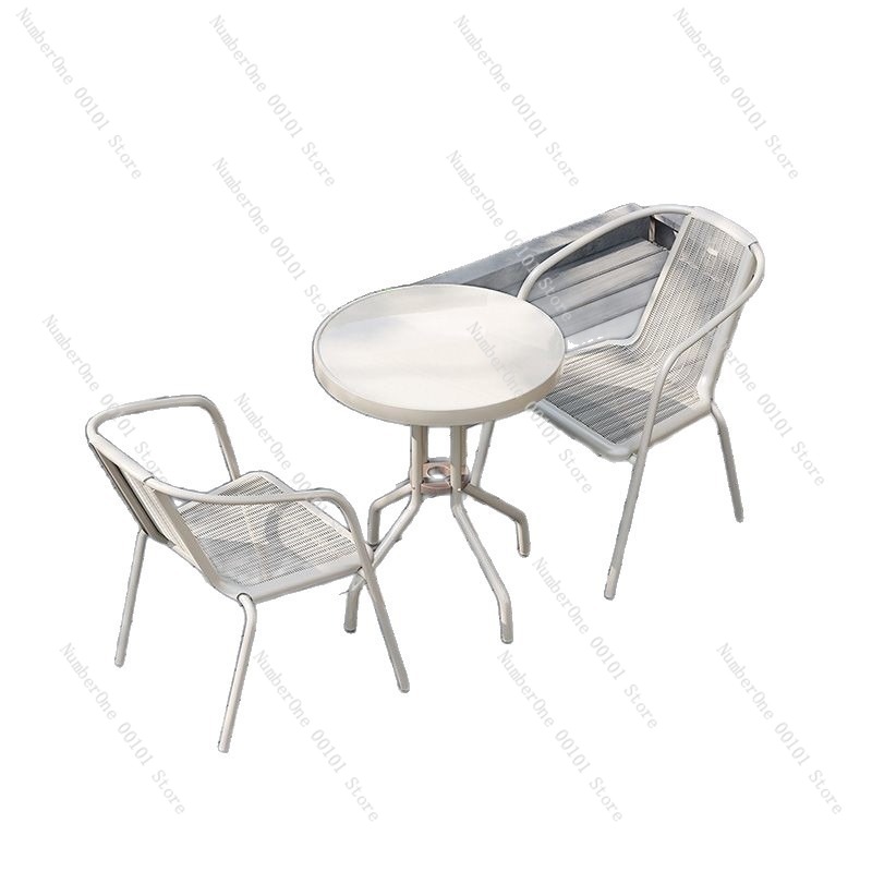 Outdoor Furniture Dining - Zestaw mebli na balkon: składany stół