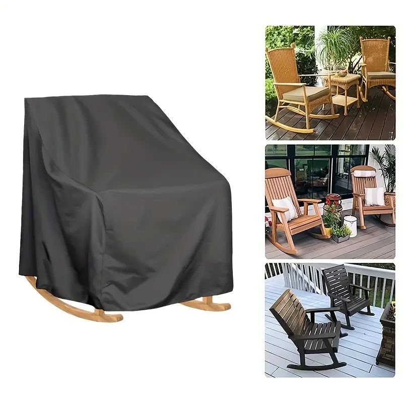 Outdoor Furniture Heavy Duty - Wytrzymały pokrowiec na fotel bujany z