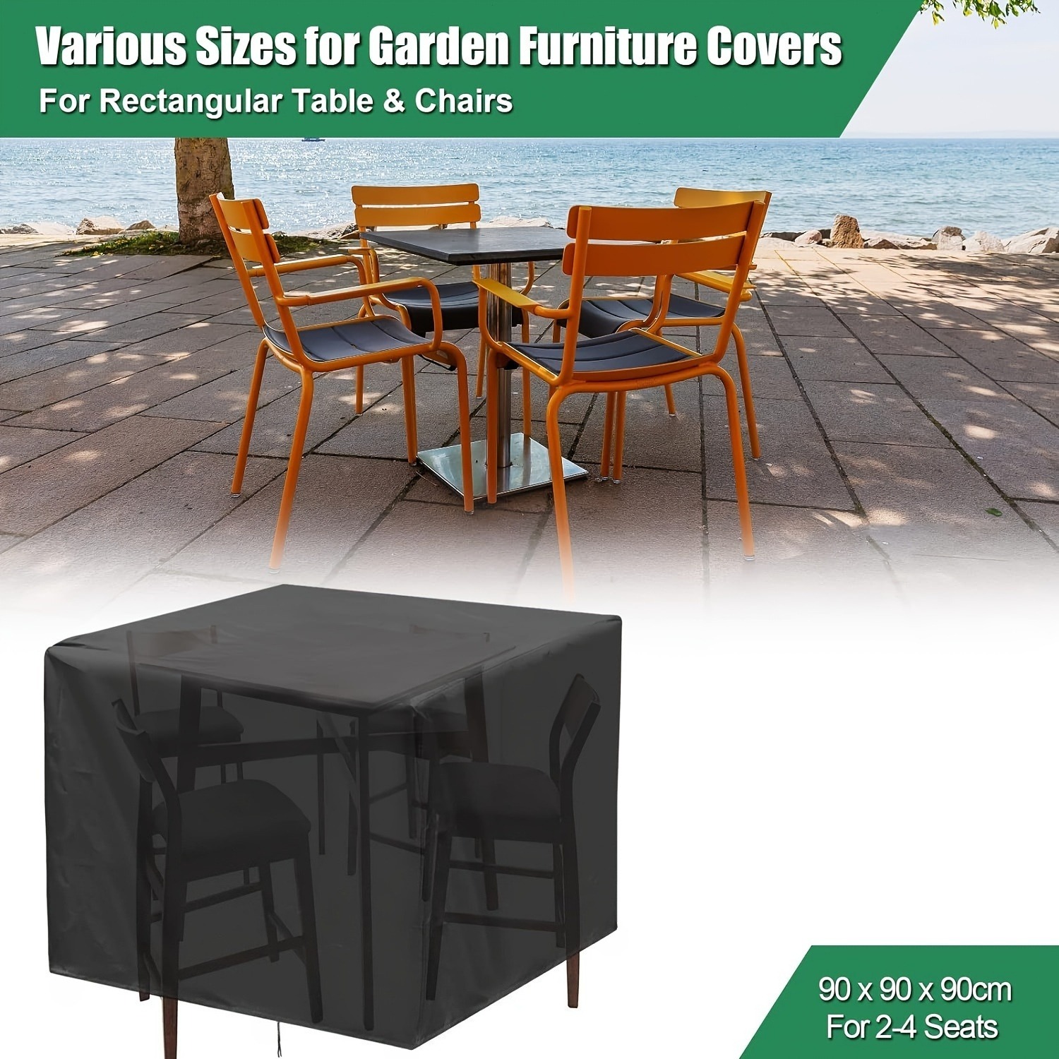 Outdoor Furniture Heavy Duty - Wytrzymała osłona na meble ogrodowe 210D