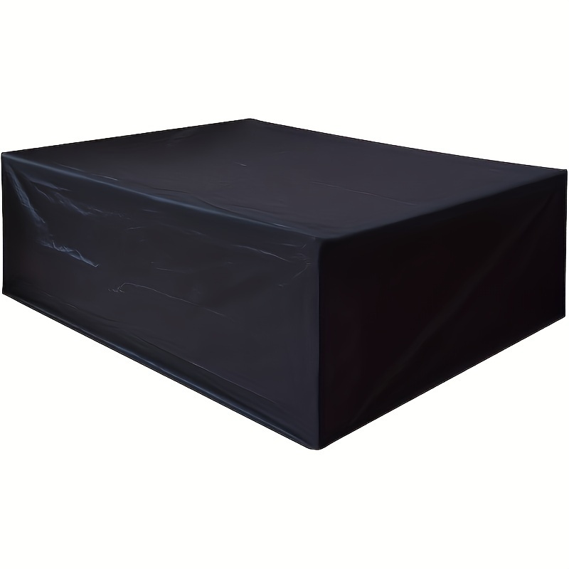 Outdoor Furniture Cover - Czarna osłona na meble ogrodowe, pokrowiec