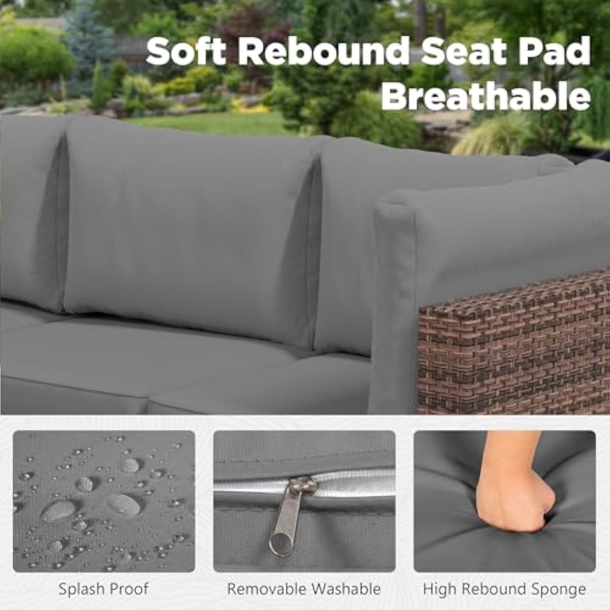 7-częściowy zestaw mebli ogrod – Outdoor Furniture Plus recenzja i cena