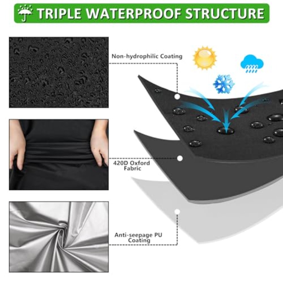 Okrągłe pokrowce na meble ogro – Outdoor Furniture Cover recenzja i cena