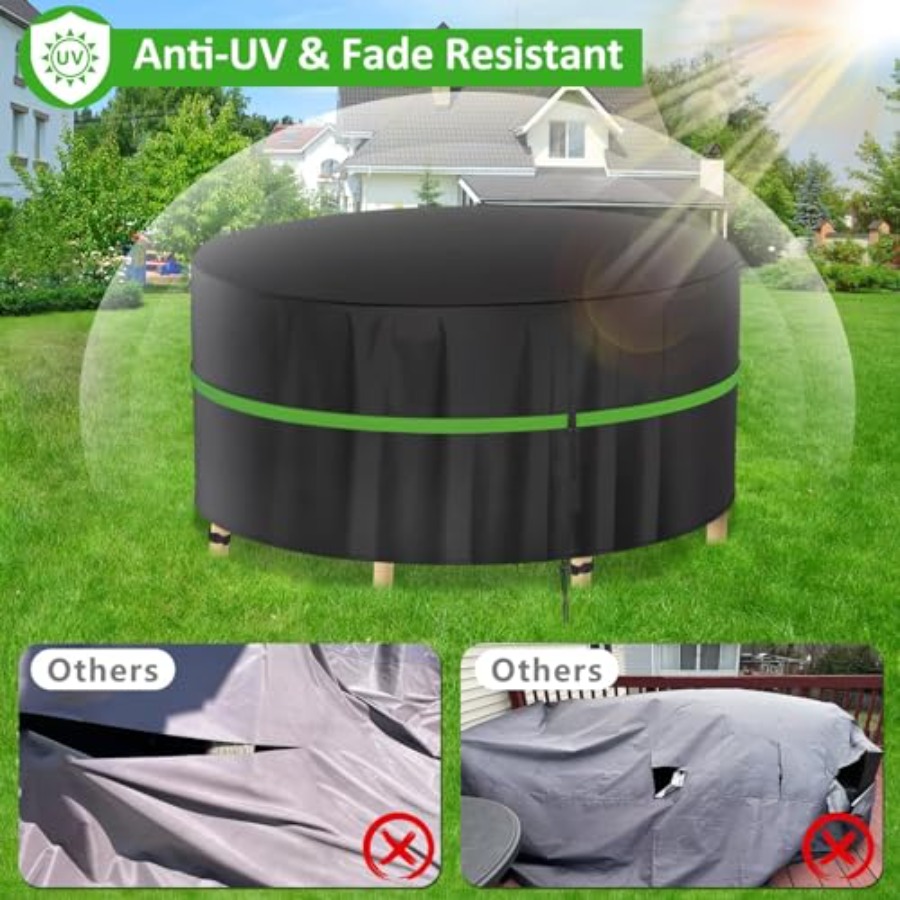 Okrągłe pokrowce na meble ogro – Outdoor Furniture Cover recenzja i cena