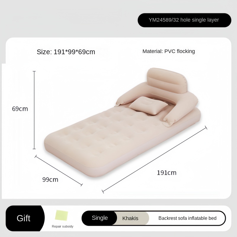 Nadmuchiwane łóżko kempingowe  – Outdoor Furniture Cushions recenzja i cena