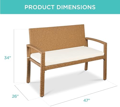 Ławka ogrodowa dwuosobowa z wi – Outdoor Furniture Cushions recenzja i cena