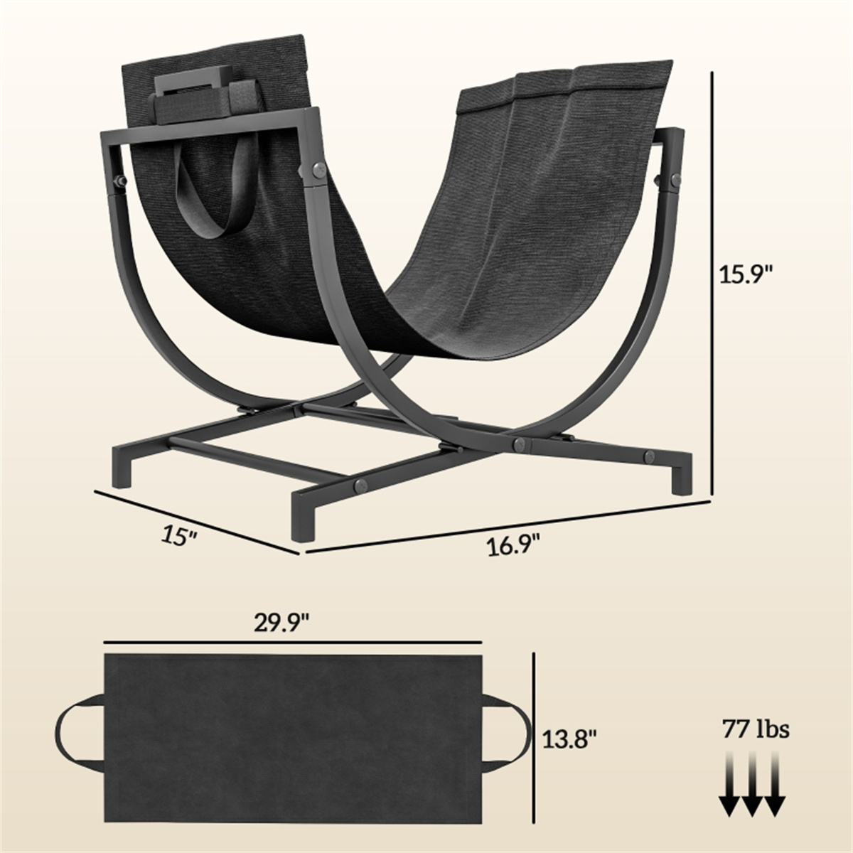 Stojak na drewno do kominka og – Outdoor Furniture Heavy Duty recenzja i cena