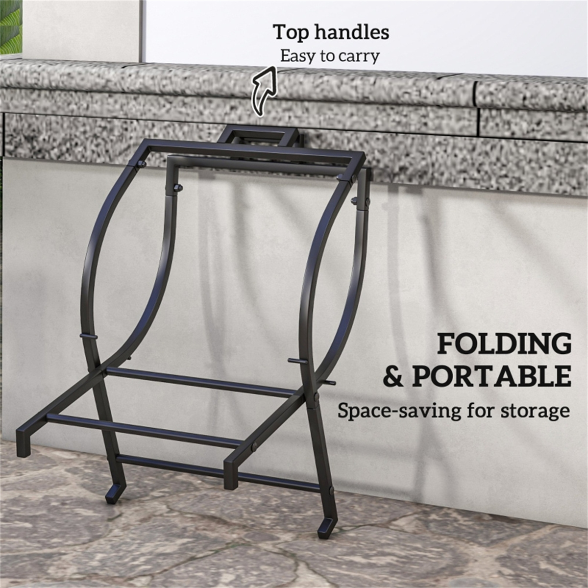 Stojak na drewno do kominka og – Outdoor Furniture Heavy Duty recenzja i cena