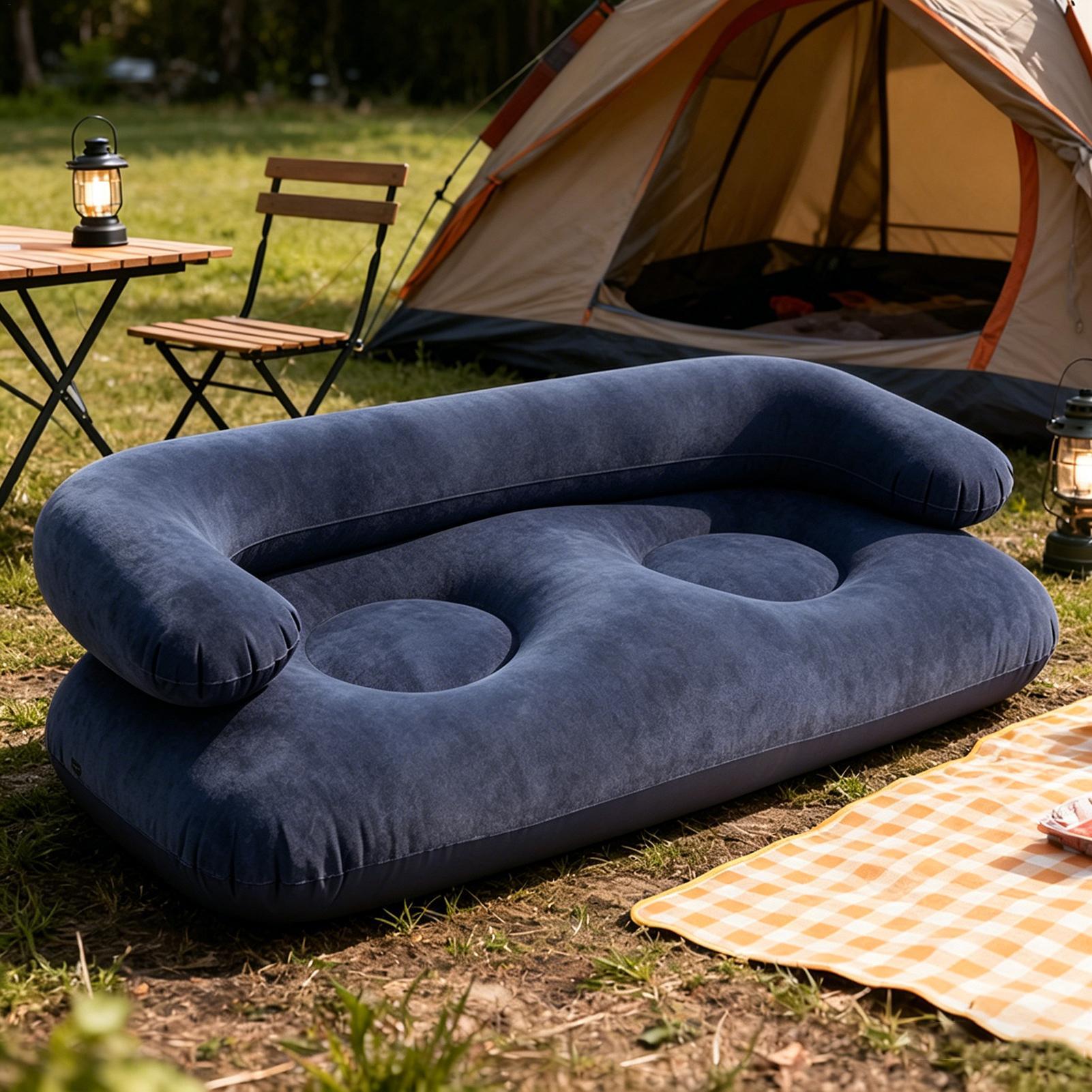 Dwuosobowa dmuchana sofa, wytr – Outdoor Furniture Heavy Duty recenzja i cena