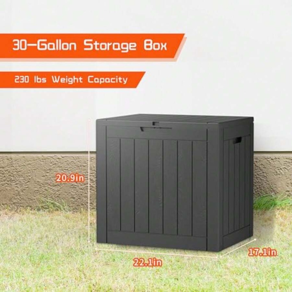 30-galonowy pojemnik na narzęd – Outdoor Furniture Weatherproof recenzja i cena