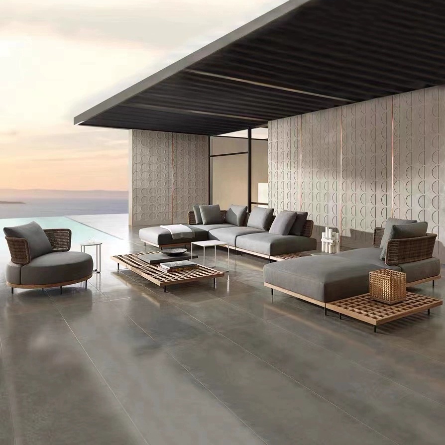 Nowoczesny zestaw sof ogrodowy – Outdoor Furniture Teak Wood recenzja i cena