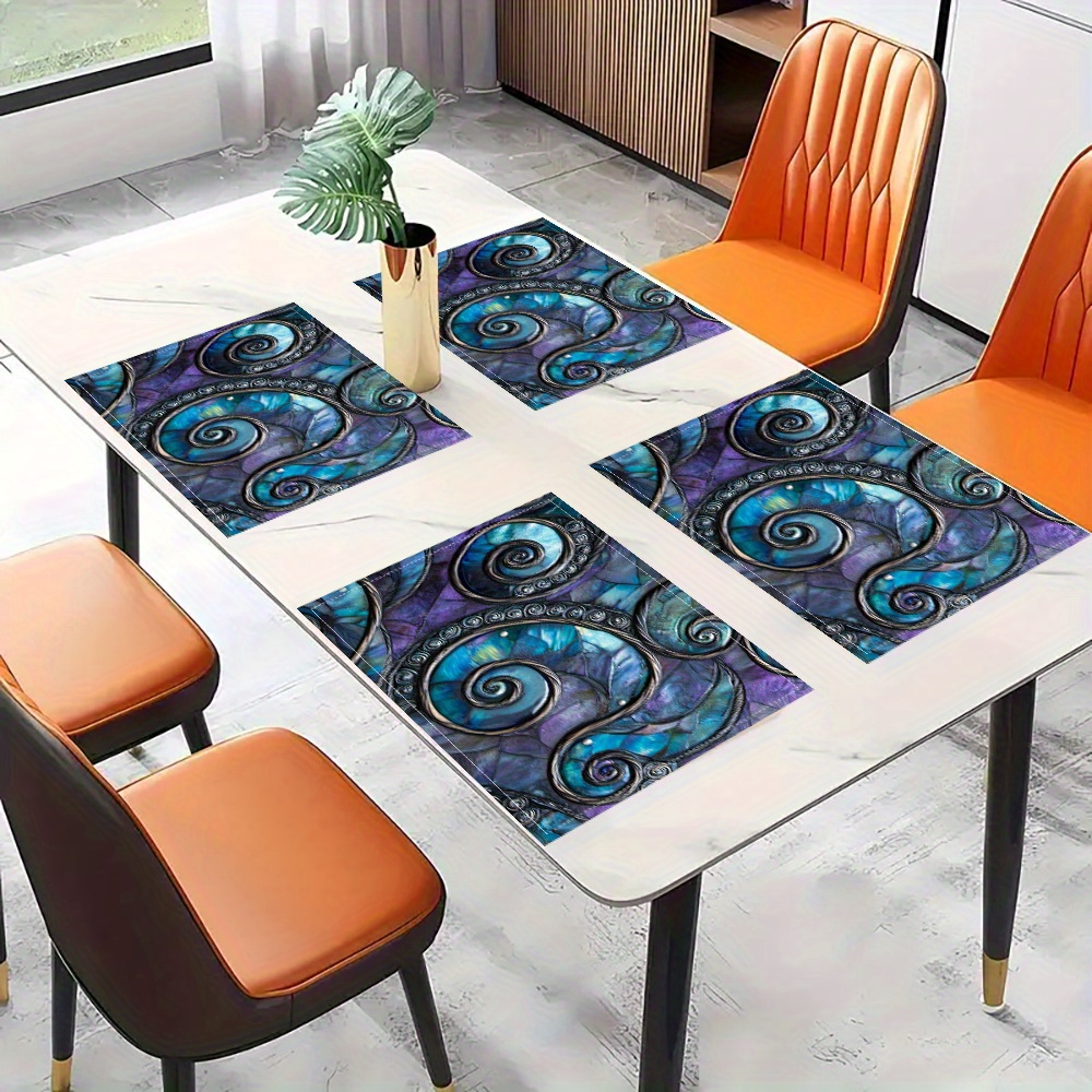 Zestaw prostokątnych podkładek – Outdoor Furniture Dining recenzja i cena