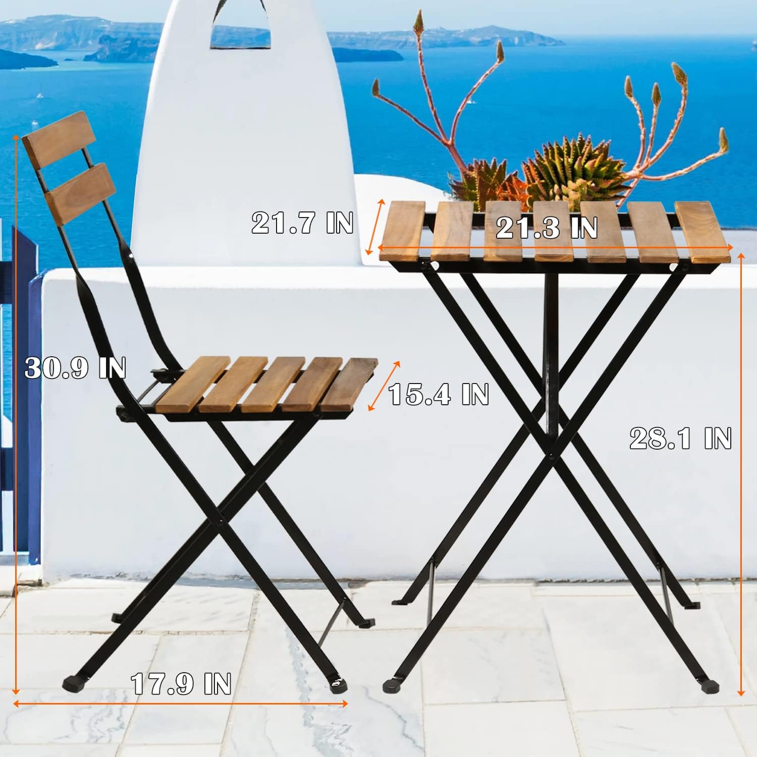 Naturalny drewniany 3-częściow – Outdoor Furniture Sofa recenzja i cena