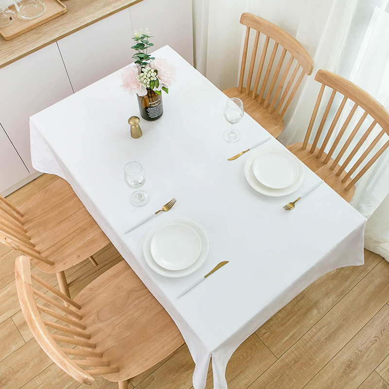Biały obrus na stół, na przyję – Outdoor Furniture Green recenzja i cena