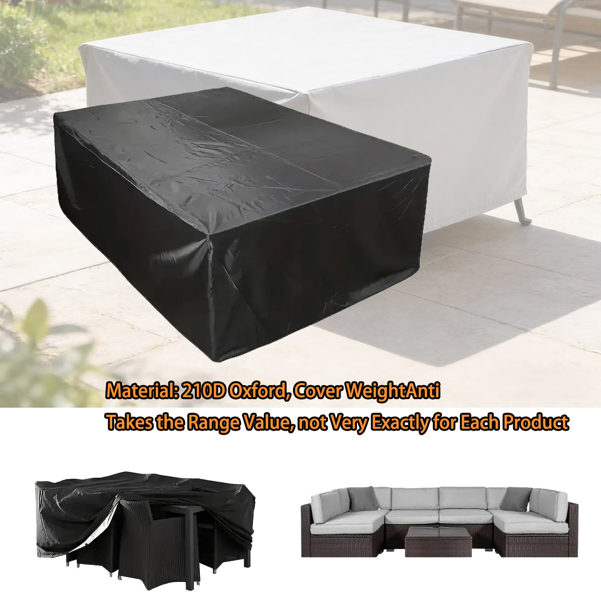 Pokrowiec na meble ogrodowe w  – Outdoor Furniture Cover recenzja i cena