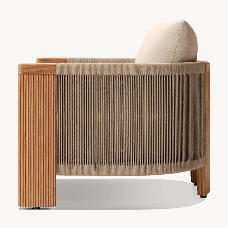 @3 #   Luksusowy zestaw mebli  – Outdoor Furniture Teak Wood recenzja i cena
