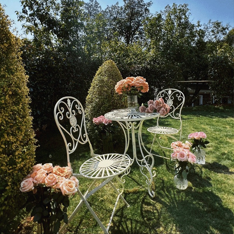 Francuski Stół i Krzesła w Sty – Outdoor Furniture Metal Chairs recenzja i cena