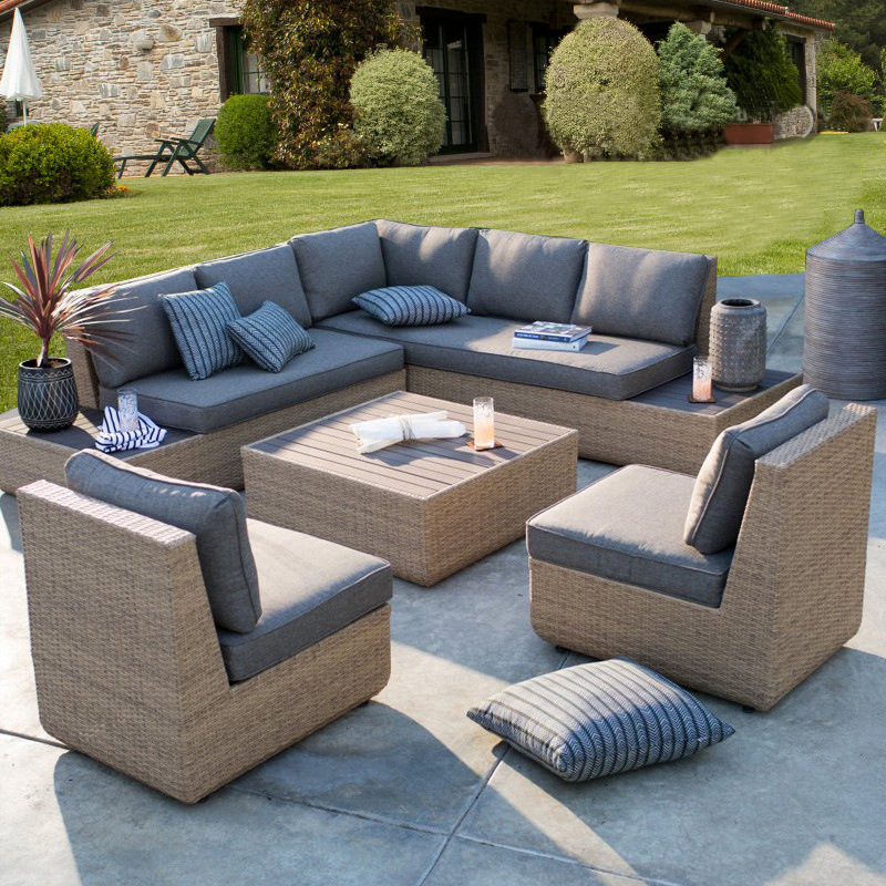 Sofa ogrodowa na zewnątrz, rat – Outdoor Furniture Metal Chairs recenzja i cena