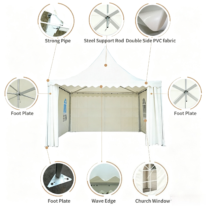 Wodoodporny namiot w kształcie – Outdoor Furniture Exhibition recenzja i cena