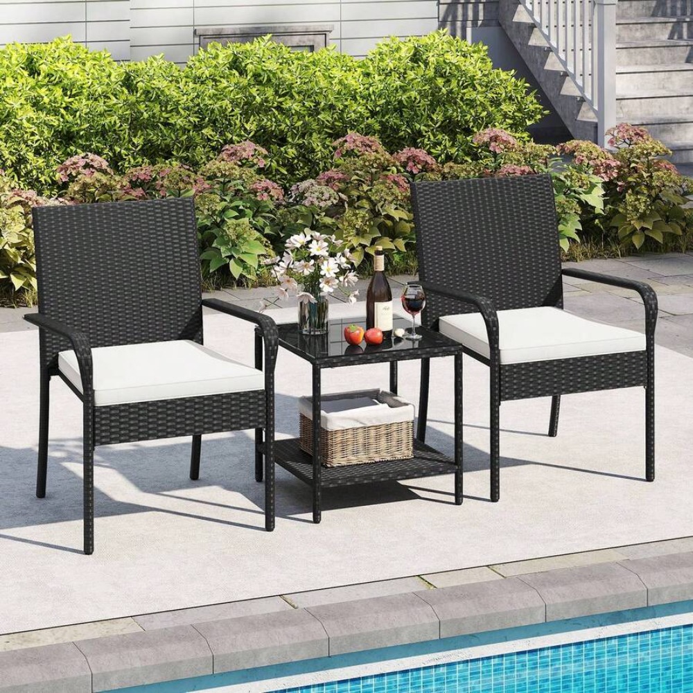 3-częściowy zestaw mebli ogrod – Outdoor Furniture Plus recenzja i cena