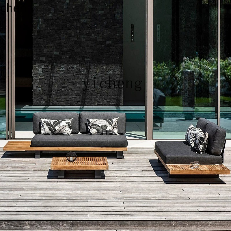 Sofa z teaku HYS do użytku zew – Outdoor Furniture Teak Wood recenzja i cena