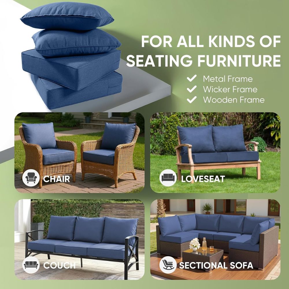 Poduszki na meble ogrodowe, po – Outdoor Furniture Cushions recenzja i cena
