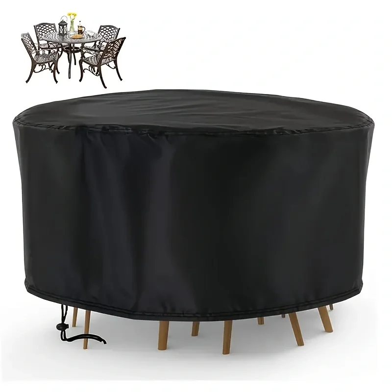Wodoodporny okrągły pokrowiec  – Outdoor Furniture Cover recenzja i cena