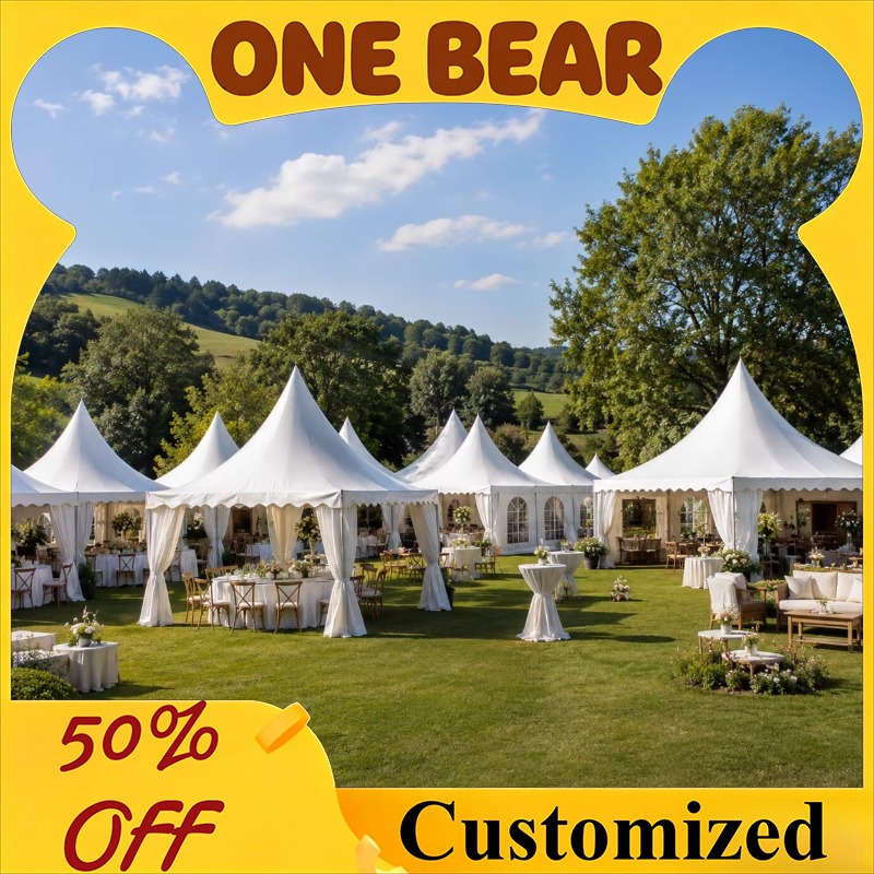Konfigurowalny biały namiot pa – Outdoor Furniture Exhibition recenzja i cena