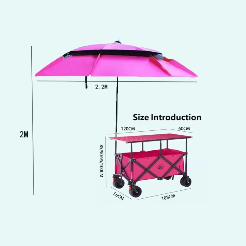 Wózek składany, wytrzymały, z  – Outdoor Furniture Heavy Duty recenzja i cena