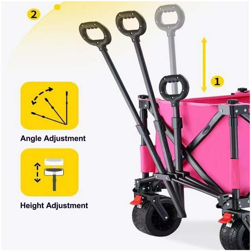 Wózek składany, wytrzymały, z  – Outdoor Furniture Heavy Duty recenzja i cena